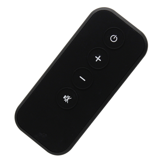 Customized Black 4 Buttons Silicone IR Remote Control with for NEC Code