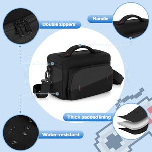 Sacoche de transport personnalisée pour Nintendo Switch2/<span class=keywords><strong>Steam</strong></span> Deck OLED/PS5 PlayStation <span class=keywords><strong>Portal</strong></span>/ROG ALLY Console et accessoires - Product Image 3