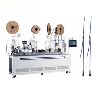 2 Types <b>Wire</b> Termination System for Industrial Cable <b>Assembly</b> #22~#16 AWG Automatic Multifunctional - Product Image 2