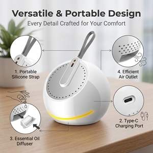 Rechargeable Quiet <strong>Pet</strong> Deodorizer Katald 2026 New Anion Ozone <strong>Odor</strong> <strong>Eliminator</strong> <strong>for</strong> Cat Litter Box Shoe Cabinet - Product Image 3