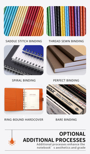 Quaderno Ricaricabile a Spirale con Design a Bouquet, Opzione Logo Personalizzato, Quaderno per Scuola con <span class=keywords><strong>Stampa</strong></span> a Colori Personalizzata - Product Image 5