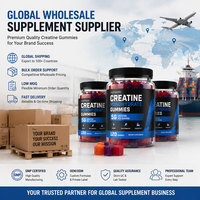Private Label Creatine Monohydrate Gummies 5g Sportvoedingssupplement OEM Fabrikant Aangepaste Verpakking EU & VS