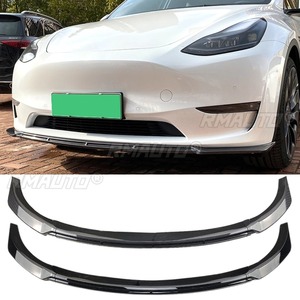 <b>For</b> Tesla Model Y Body Kit Front Bumper <b>Diffuser</b> Front Bumper Splitter Spoiler Lip <b>for</b> Tesla Model Y <b>Car</b> Accessories - Product Image 2