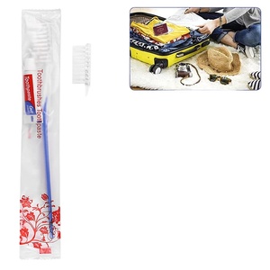 Servicios del hotel Cepillo de dientes de hotel desechable con juego de pasta de dientes Kit dental de hotel - Product Image 3