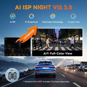 DDPAI N5 Dash <span class=keywords><strong>Cam</strong></span> Dual 4K con Modulo 4G, Telecamera per Auto con Controllo Vocale Intelligente, UHD HDR, Grandangolare, Visione Notturna - Product Image 4