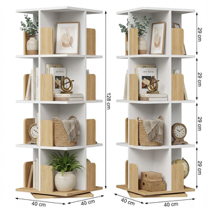 <span class=keywords><strong>ชั้น</strong></span><span class=keywords><strong>วาง</strong></span><span class=keywords><strong>หนังสือ</strong></span><span class=keywords><strong>ไม้</strong></span>เนื้อแข็งหมุนได้ 360 องศา 5 <span class=keywords><strong>ชั้น</strong></span> ประหยัดพื้นที่ สำหรับห้องนั่งเล่น ห้องนอน ห้องทำงาน ห้องเด็ก - Product Image 2