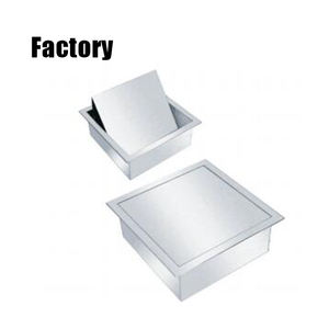 Cubo de Basura Profesional de Acero Inoxidable 304 Ecológico, Tipo Inducción, sin Tapa, para Baño - Product Image 1