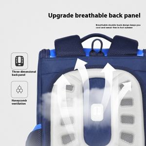 Large Capacity Marvel Spiderman for <strong>Captain</strong> <strong>America</strong> Boys' School <strong>Backpack</strong> with Ridge Protection for Primary School Students - Product Image 2