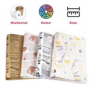 Papel de Envolver de Grado Alimenticio para Envolver Hamburguesas en Restaurantes, Papel de Envolver Antigrasa para Envasado de Alimentos - Product Image 3