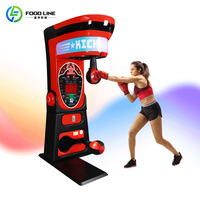 Machine de jeu de boxe pour parc d'attractions à longue durée de vie, expédition mondiale, machine d'entraînement de boxe fitness