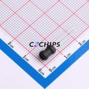 Inductor de Anillo de Color XR4*6-820K-L / Inductor de Montaje Pasante (THT), D4xL6mm 82uH 10% 350mA 1Ohm - Product Image 2