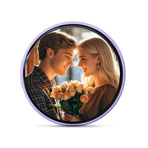 Badge vidéo numérique intelligent et portable à aimant, badge numérique AI pour la culture <span class=keywords><strong>manga</strong></span>, le cosplay, les cadeaux et les expositions ACG - Product Image 3