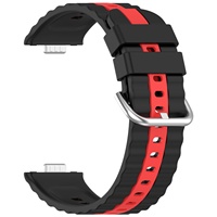 En stock, vente en gros d'usine, bracelet de remplacement en silicone bicolore pour Huawei Watch Fit 3/ Fit 4/ Fit 4 Pro/ Fit 5/ Fit 5 Pro