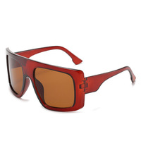 Twooo 9036 New Bigger Frame Lunettes de soleil surdimensionnées à la mode pour femmes
