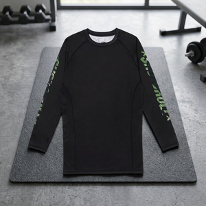 Servicio OEM, Rashguard para Hombre MMA, Mangas Largas y Cortas, Calidad Premium, 100% Poliéster, Personalizable, Bright Way International - Product Image 3