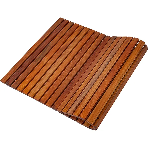 Teak Dusche und Bad String Mat-Innen-und Außenbereich-Rutsch feste Holz plattform für Sauna, Pool, Whirlpool Bodenbelag Dekor