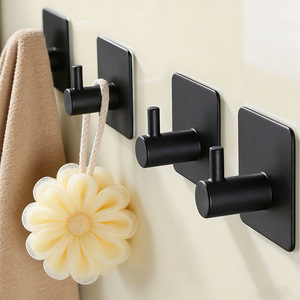 Choose Me Kitchenware Wall <b>Hooks</b> Rectangle 15kg Load Punch Free <b>Adhesive</b> For Bathroom Home Use - Product Image 1