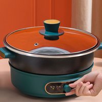 Nouvelle tendance : marmite électrique 4L 5L, multicuiseur avec contrôle de la chaleur, vente d'appareils électroménagers, poêle électrique