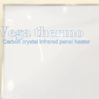 Termostato de Programa Digital LED convector la inercia secundaria 600 W blanco o imágenes personalizadas calentadores de habitación de cristal de carbono