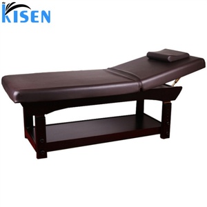 Kisen Modern Beauty Salon Furniture Facial Spa Solid Wooden Base <b>Lash</b> Adjustable Massage Soft <b>Table</b> Beauty <b>Bed</b> - Product Image 6