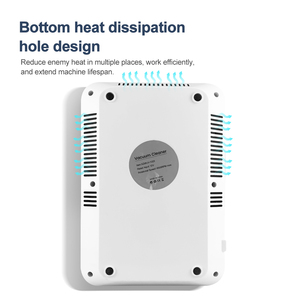 Profesional 80W silencioso fuerte colector de polvo de uñas Motor sin escobillas cuadrado plástico 80W silencioso fuerte Stofcollector Voor Pantser - Product Image 5