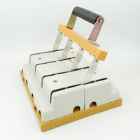 Commutateur à couteaux Toonice 2P100A en cuivre translucide blanc haute tension, boîtier de haute qualité, vente en gros