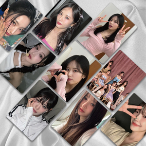Kpop การ์ด LOMO Fromis_9 50ชิ้น/เซ็ต, การ์ดเซลฟี่สองด้าน Illit photocard jiwon jisun seoyoung บัตรของขวัญ - Product Image 6