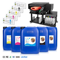 Harga Pabrik 18L Ink Barrel untuk Brother Gtx Bulk Gtx Pro B Gtx-600 Gtx Pro Dengan Chip Tinta Pigmen Tekstil Dtg Grosir