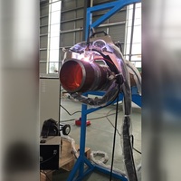 Machine de soudage orbital TIG à courant continu de type ouvert automatique avec tête rotative et refroidissement par eau pour la fabrication industrielle de tuyaux – Nouveau modèle