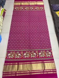 Pañuelo Seda Estampado Digital-Elegante Dupatta - Product Image 2