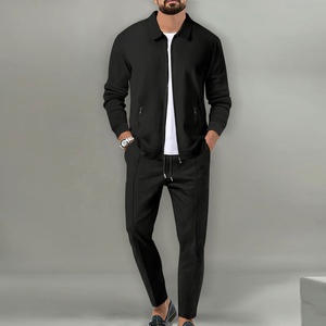 Ensemble <span class=keywords><strong>de</strong></span> survêtement <span class=keywords><strong>de</strong></span> <span class=keywords><strong>sport</strong></span> <span class=keywords><strong>de</strong></span> <span class=keywords><strong>luxe</strong></span> pour hommes, veste à fermeture éclair à manches longues, vêtements <span class=keywords><strong>de</strong></span> <span class=keywords><strong>sport</strong></span>, ensemble <span class=keywords><strong>de</strong></span> survêtement <span class=keywords><strong>de</strong></span> fitness, 2 pièces - Product Image 2