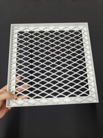 Panneau décoratif en maille soudée en acier inoxydable pour revêtement mural de façade de bâtiment avec services de soudage et de pliage