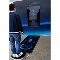 Écran lumineux interactif à chargement progressif pour enfants, idéal pour les jeux et les divertissements intérieurs, inspiré des parcs d'attractions et de la technologie Netflix.