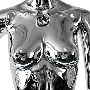 고품질 호화스러운 금 짜개진 조각 175CM 아름다운 여성 마네킹 조정가능한 몸-68.9 "가득 차있는 몸 서 있는 마네킹 몸통 - Product Image 5