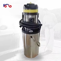 Aspirateur de voiture portable, faible bruit, moteur puissant, électrique, acier inoxydable, haute puissance, pression de 6,2 à 8,5 bars, pour voiture