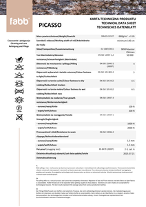 फैब पिकासो पर्यावरण के अनुकूल घर्षण-प्रतिरोधी संरचनात्मक बुना हुआ गृह कपड़ा 98% पीप/2% ली मध्यम वजन 680 जीएसएम 55/56" - Product Image 5