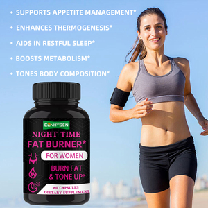 Cápsulas de quemador de grasa OEM Night Time, cápsulas de pérdida de peso, Desintoxicación de salud, limpieza, pérdida de peso, suprime el apetito, aumenta el metabolismo - Product Image 6