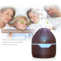 Diffuseur d'huiles essentielles portable électrique USB, diffuseur d'arômes, vapeur d'eau, ultrasonique, brume fraîche, mini humidificateur, purificateur d'air, changement de couleur 7 couleurs