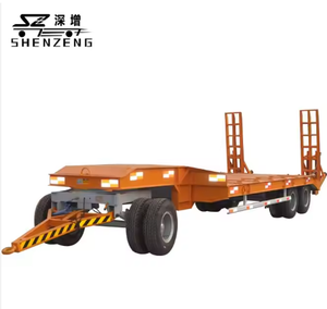 Remolque de excavadora de 8 toneladas y 10 toneladas, remolque de cubierta, remolque pesado para equipos de transporte - Product Image 4