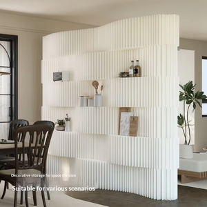 Fabrika Doğrudan Satış Bölme Perdesi Ofis Antre Bölme Ayırıcı Bariyer Canlı Arka Plan Hareketli Bölme Kağıt Duvar - Product Image 3