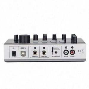 Interfaz de Audio Alctron U16K MK3, Tarjeta de Sonido Externa Portátil con USB, Tarjeta de Sonido para Grabación en Vivo - Product Image 1
