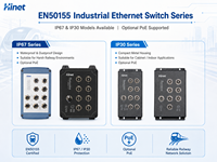 Switch PoE Industrial Administrado de Capa 3, 8 Puertos Gigabit RJ45 con 4x SFP Uplink, Montaje en Riel DIN, QoS, Capacidad de 240 Gbps