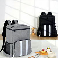 Sac à dos isotherme personnalisé avec logo imprimé, grande capacité, pour vin, bière, pique-nique, sac isotherme, vente en gros