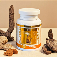 Complément Nutritionnel Énergisant Masculin Personnalisé : Gélules d'Extrait de Cistanche, Poudre de Maca pour Adultes (Cistanche Tubulosa)