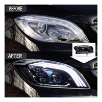 TR Autoscheinwerfer für Benz W166 ML350 ML320 Scheinwerfer-Projektor-Linse 12-15 Frontscheinwerfer LED-Scheinwerfer Vordere Tagfahrleuchte Auto-Zubehör