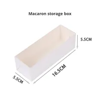 Fabricant spécialisé dans les boîtes d'emballage de macarons de 6/12 pièces Petites boîtes à gâteaux roulés de serviettes pour la production alimentaire en gros