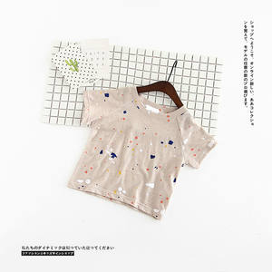 Camisetas Personalizadas con Etiquetas Personalizadas, Camisetas Básicas con Graffiti para Niños, Dropshipper - Product Image 4