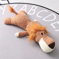Jouet en peluche avec pneu de renard, éléphant, lion, Animal, de luxe, en forme de grands 120 cm, pour chien