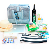 Dry Wet Separate männliche weibliche Tasche Mode Reise Schwimmen Wasch beutel Custom Beach Swim Storage Einkaufstasche