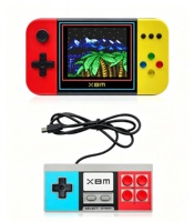 Console de jeu portable X8M neuve d'usine, rétro, écran couleur 3,5 pouces, console de jeu avec 500 jeux intégrés, cadeau pour enfants